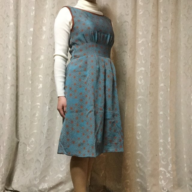 着物ワンピース 着物ドレス ちりめん Minne 日本最大級のハンドメイド 手作り通販サイト