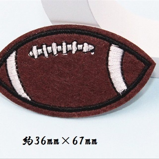 ラグビーボール ワッペン 刺繍 キルト 2枚入り Minne 日本最大級のハンドメイド 手作り通販サイト ラグビーボール ワッペン 刺繍 キルト 2枚入り Minne 日本最大級のハンドメイド 手作り通販サイト
