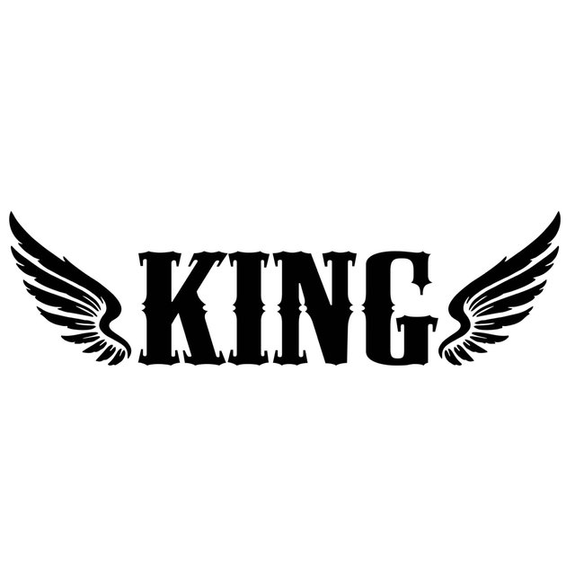 小 カッティングシート King キング 羽 カー ステッカー ハンドメイドマーケット Minne 小 カッティングシート King キング 羽 カー ステッカー ハンドメイドマーケット Minne