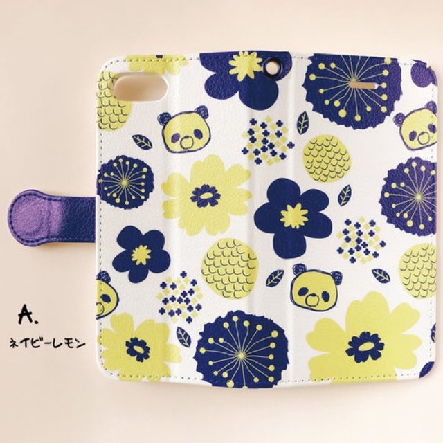 北欧ぱんだ 手帳型スマホケース 北欧柄 お花 大人 シンプル ハンドメイドマーケット Minne 北欧ぱんだ 手帳型スマホケース 北欧柄 お花 大人 シンプル ハンドメイドマーケット Minne