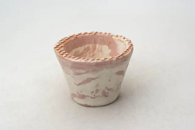 陶器製（２号ポット相当） AASc-ミカゲ-ピンク8702