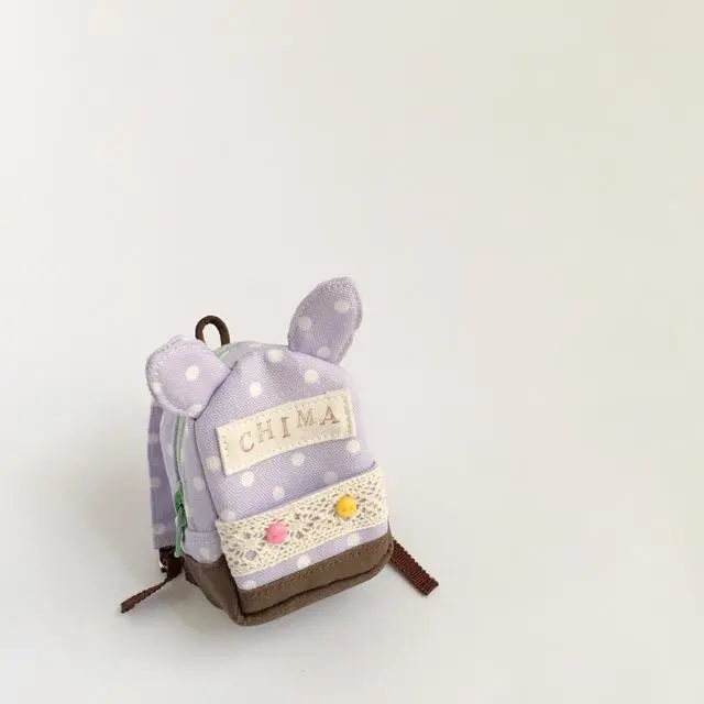 へたれ耳つきミニリュック グレープ ハンドメイドマーケット Minne へたれ耳つきミニリュック グレープ ハンドメイドマーケット Minne