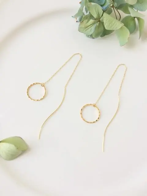 ピアス　simple　circle