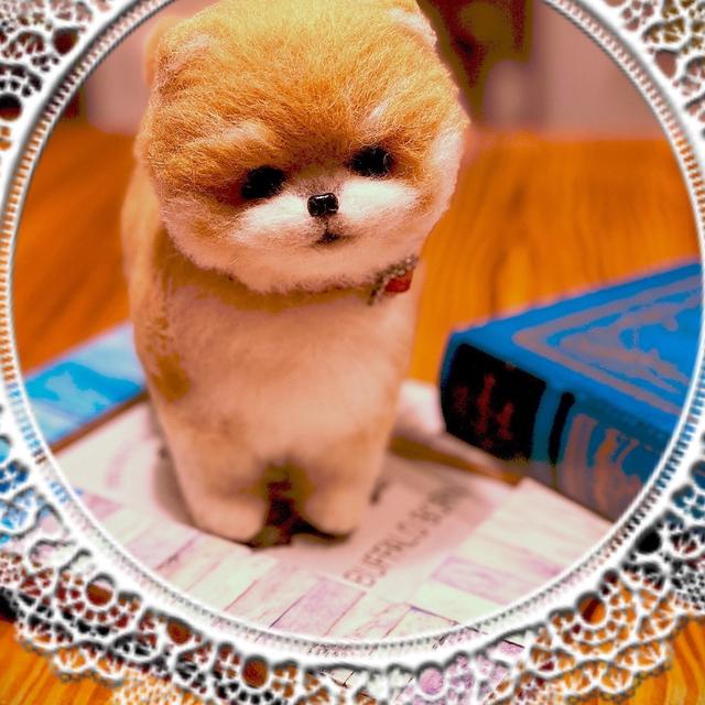 羊毛フェルトの赤ちゃんポメラニアン Minne 日本最大級のハンドメイド 手作り通販サイト 羊毛フェルトの赤ちゃんポメラニアン Minne 日本最大級のハンドメイド 手作り通販サイト